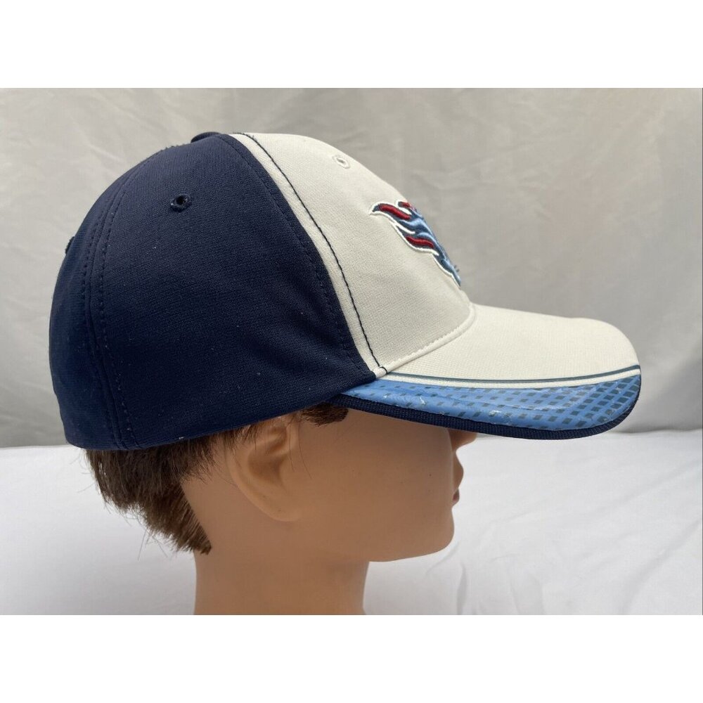 Tennessee Titans Hat Cap Size S-M Stretch Fit 47 Brand NFL Football 3D Logo - Picture 4 of 8